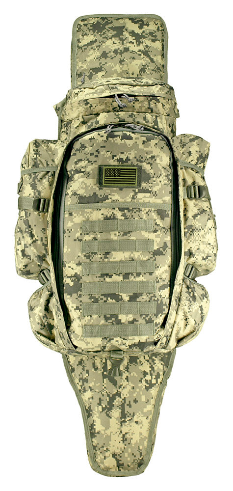 Tactical Full Gear Rifle Backpack - Digital ACU