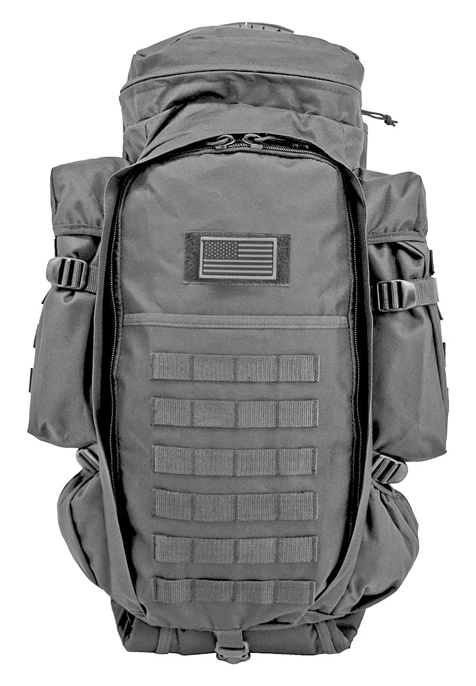 Tactical Full Gear Rifle Backpack - Gray
