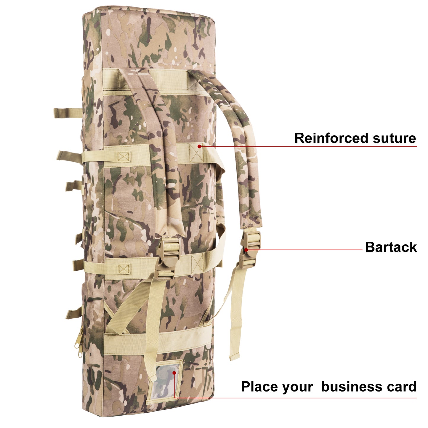 Deluxe Tactical Rifle (DTR) Case - MultiCam Camo
