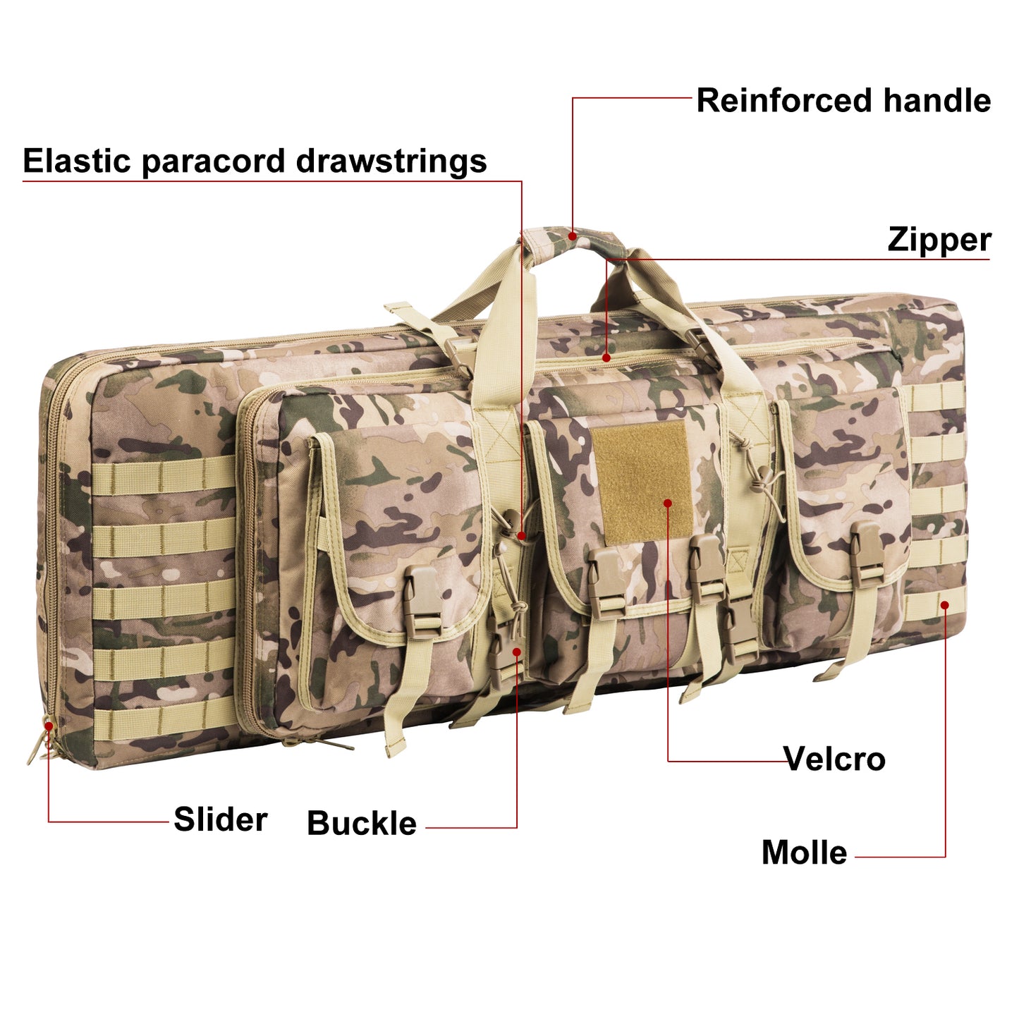 Deluxe Tactical Rifle (DTR) Case - MultiCam Camo