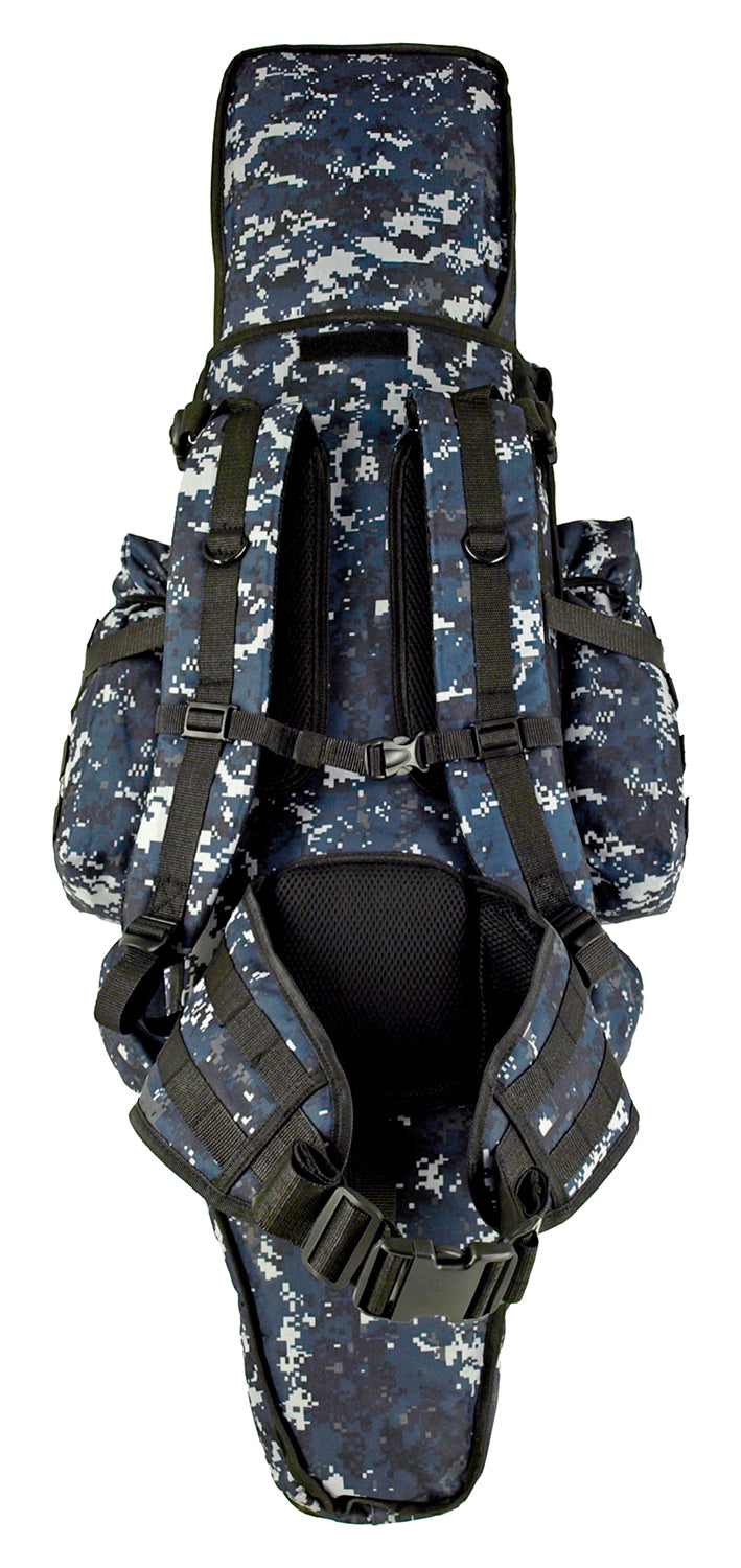 Tactical Full Gear Rifle Backpack - Navy Digital Camo