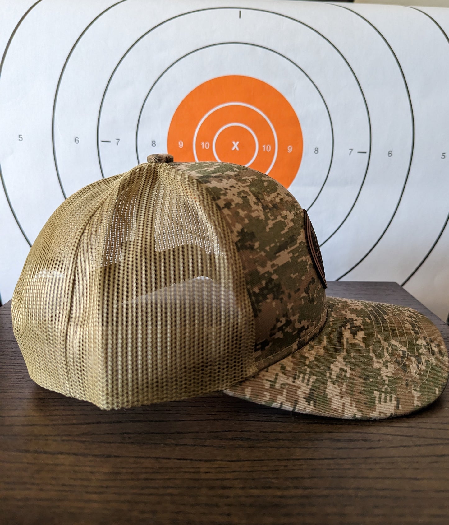 Live Laugh Lock and Load Hat - Tan Digital Camo