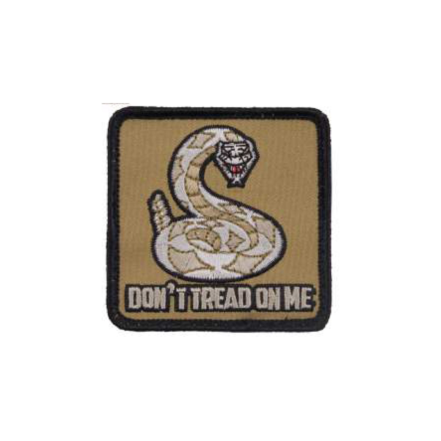 Don't Tread On Me Square- Morale Patch