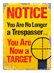 Notice - Tin Sign