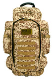 Tactical Full Gear Rifle Backpack - Digital Tan Camo
