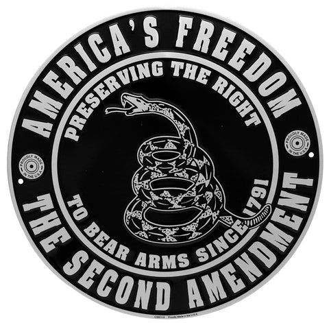 America's Freedom - Tin Sign